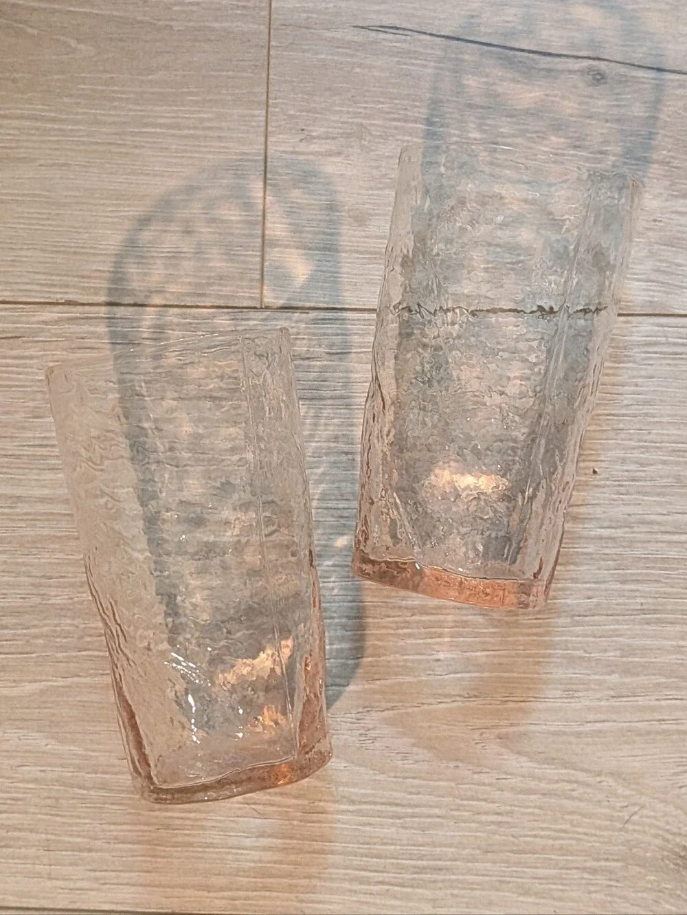 Light Pink Drinking Glass Set